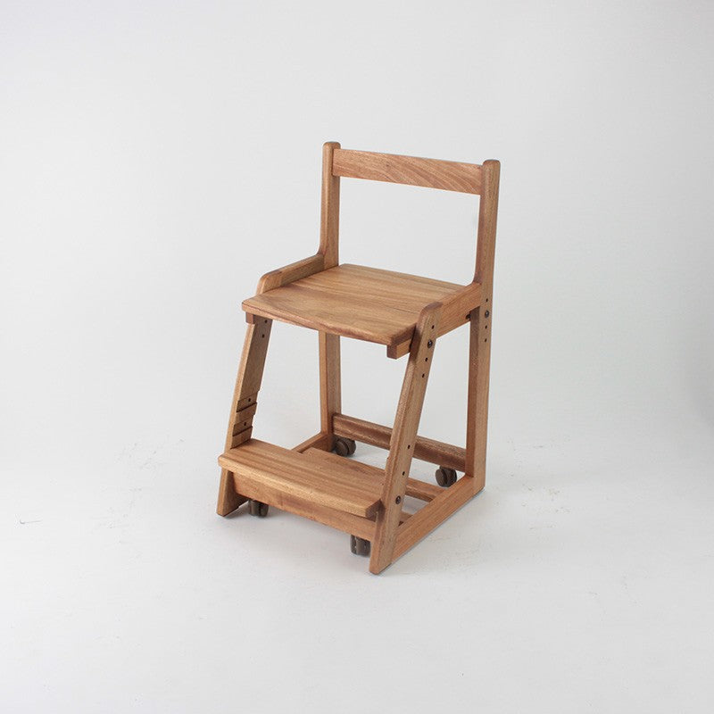 楠木可調高度學習椅