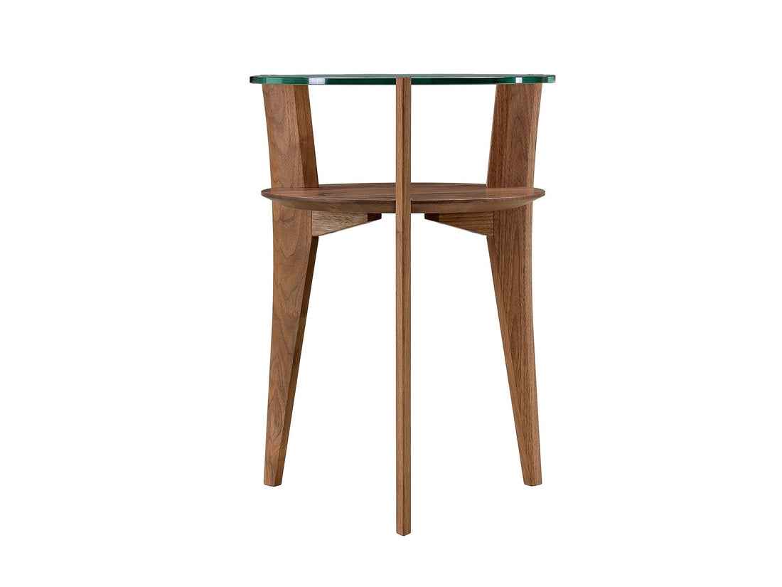 華系列雙層茶幾 - 玻璃/大理石