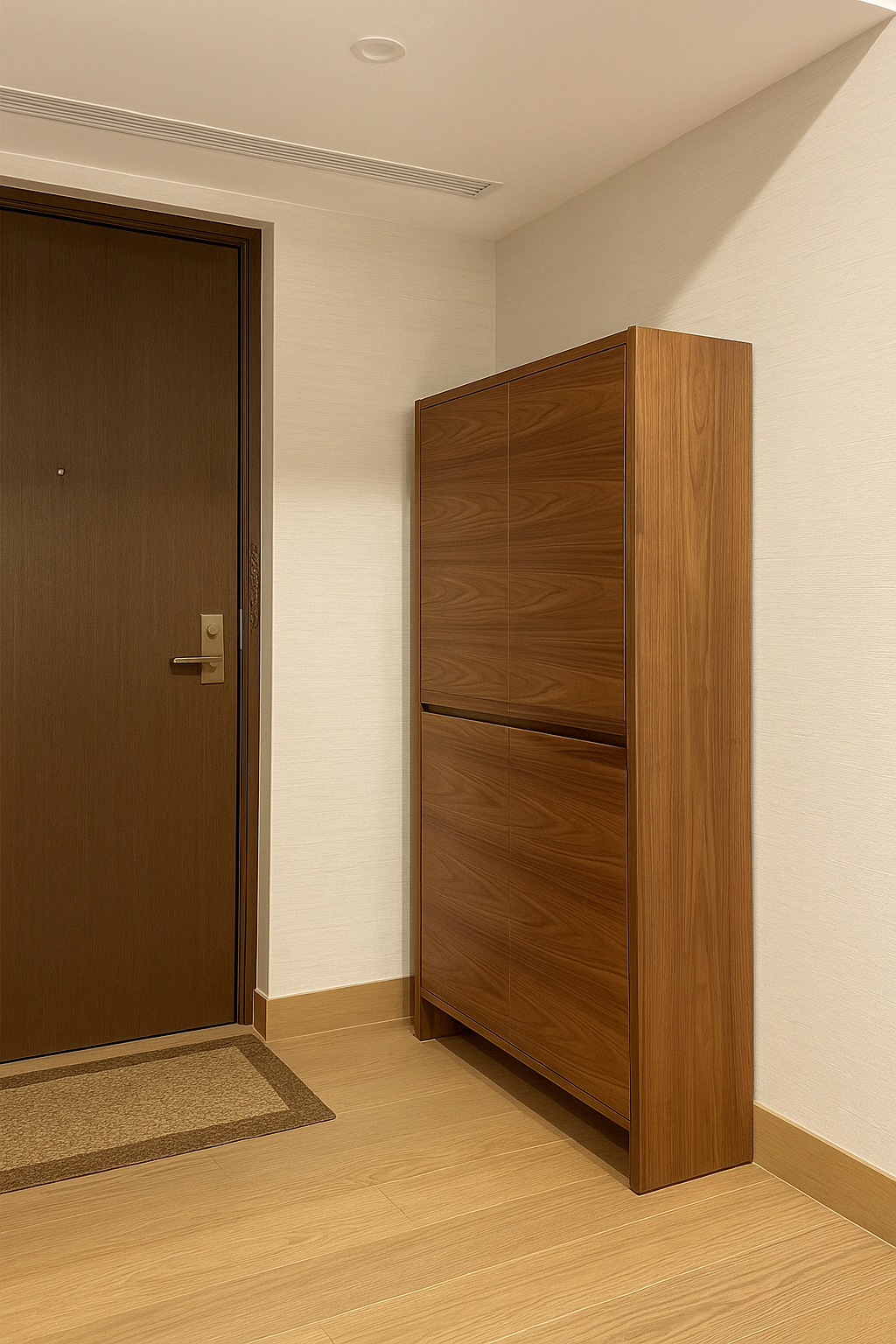 立系列掲門高版本鞋櫃 - 雙門款