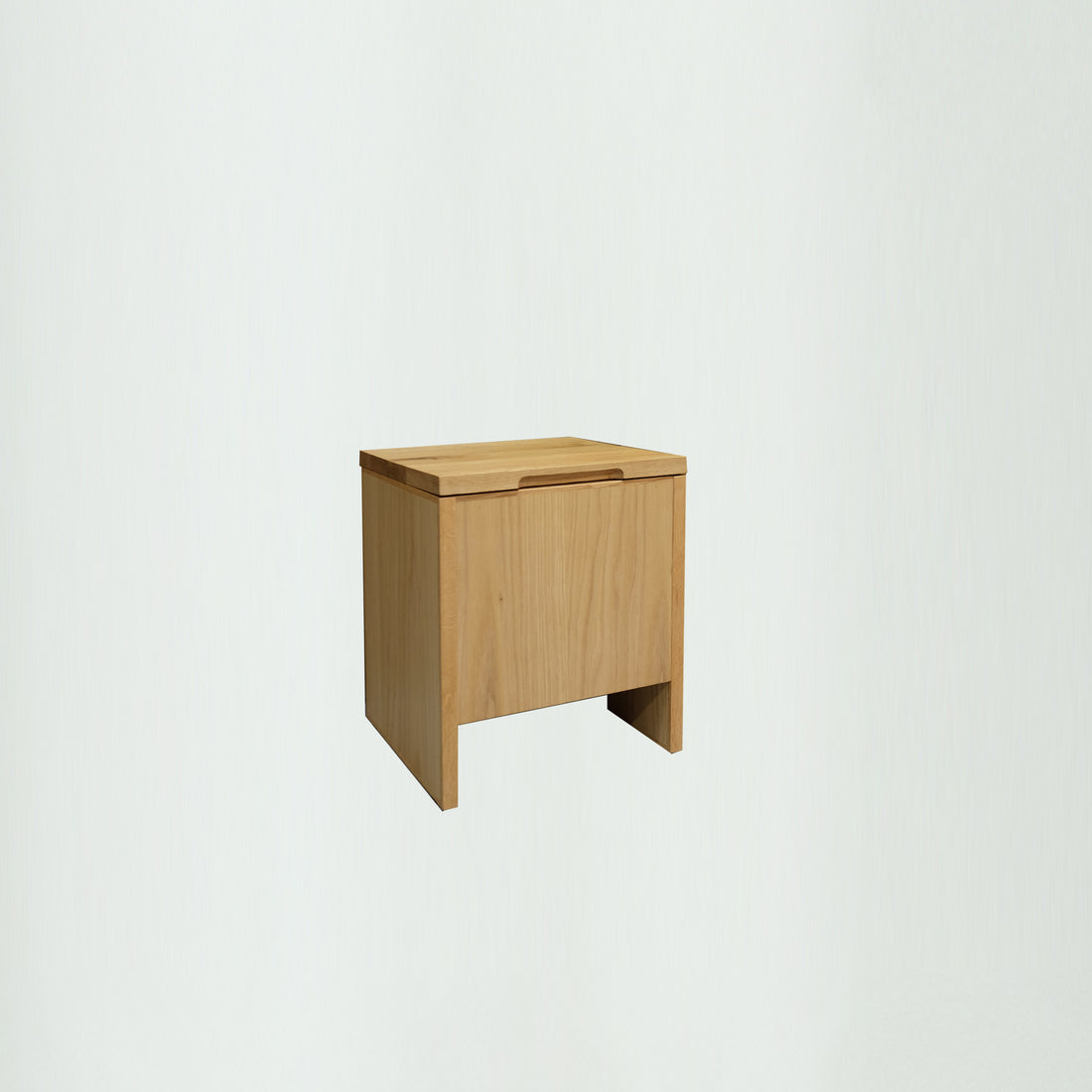 浪系列儲物小椅 - 橡木