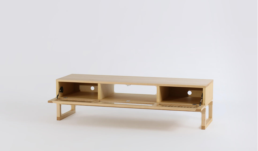 直系列電視櫃 - 楓木