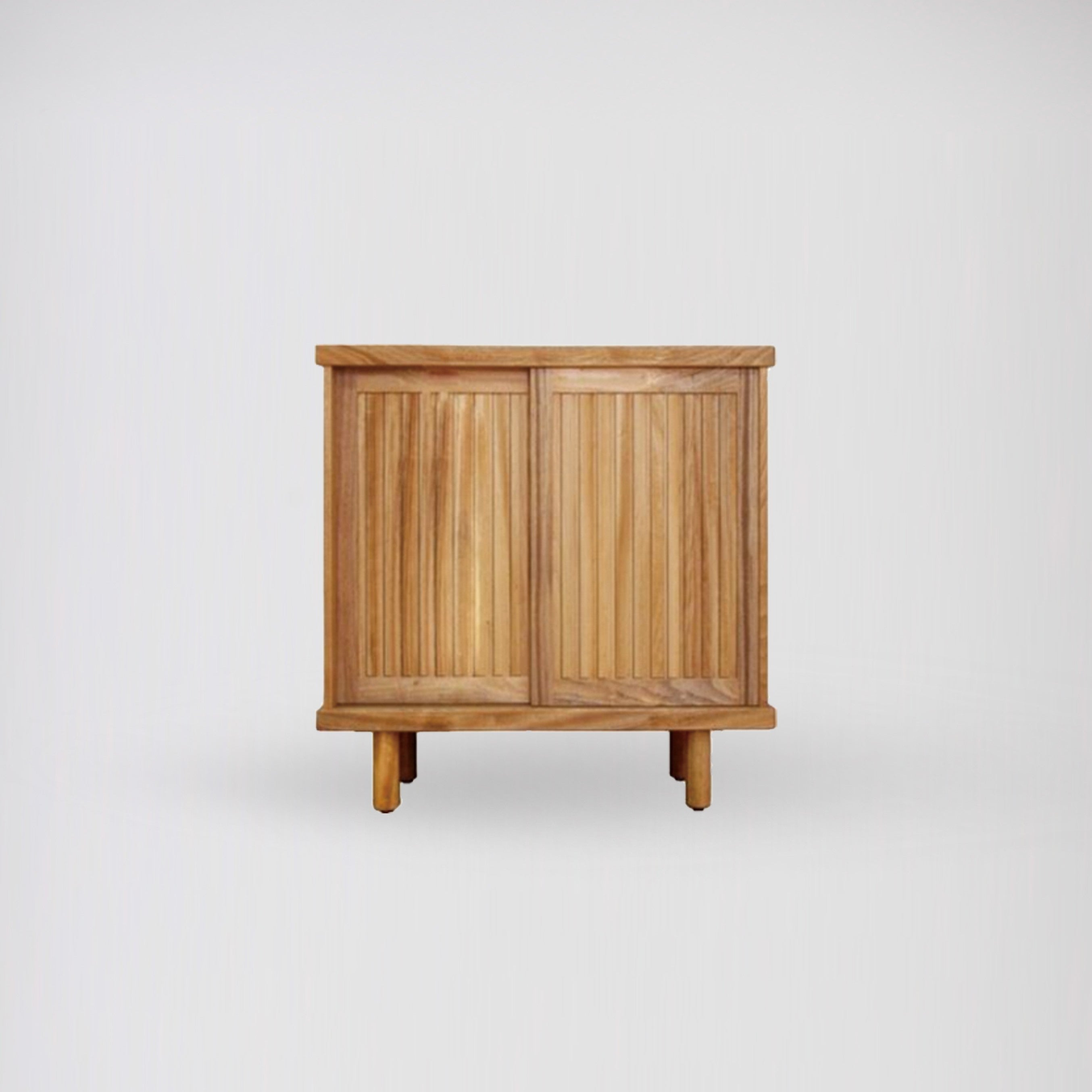Himuka 楠木趟門鞋櫃 - w154cm