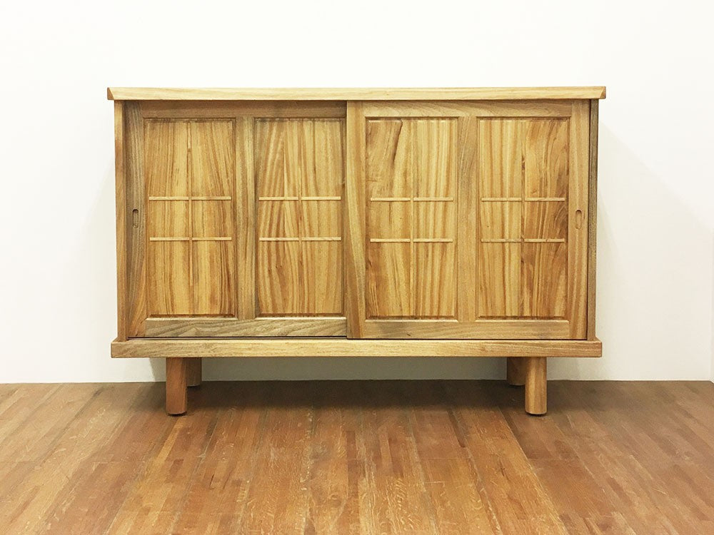 Himuka 楠木趟門鞋櫃 - w154cm