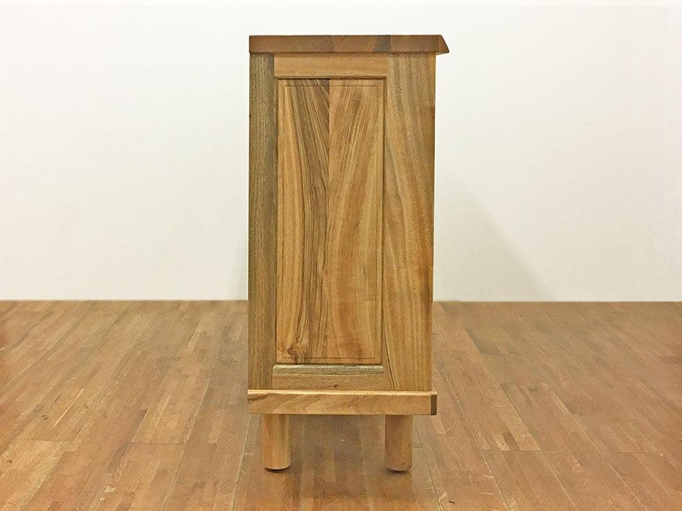 Himuka 楠木趟門鞋櫃 - w124cm