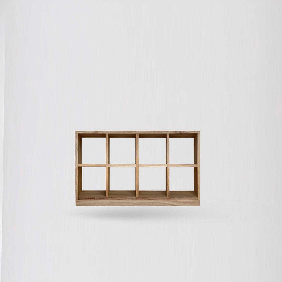 楠木書架 - 4x2無背板