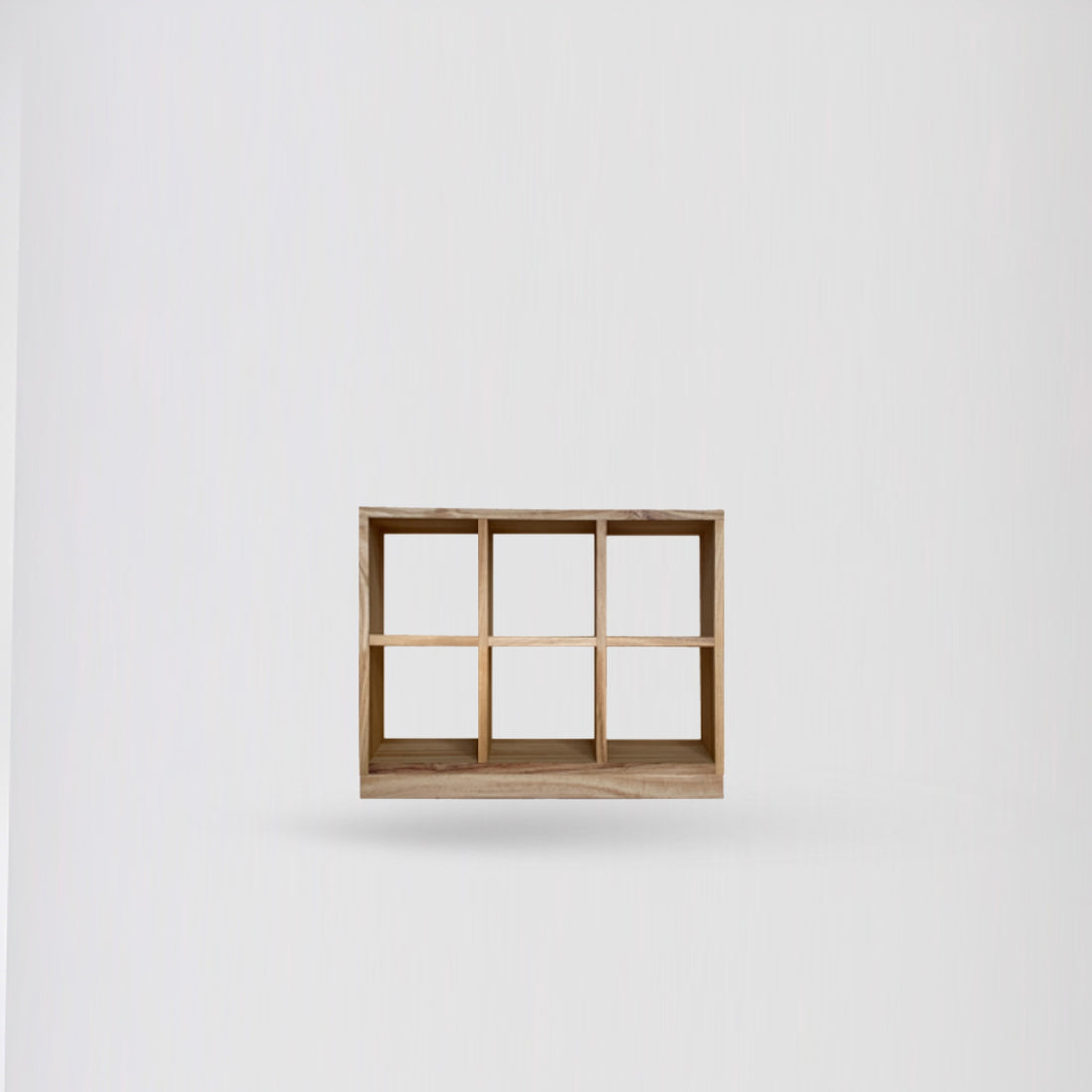 楠木書架 - 3x2無背板