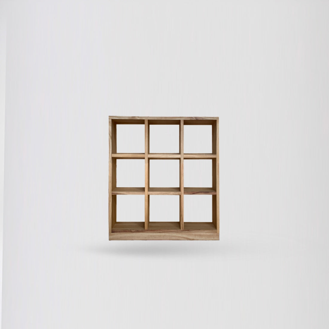 楠木書架 - 3x3無背板
