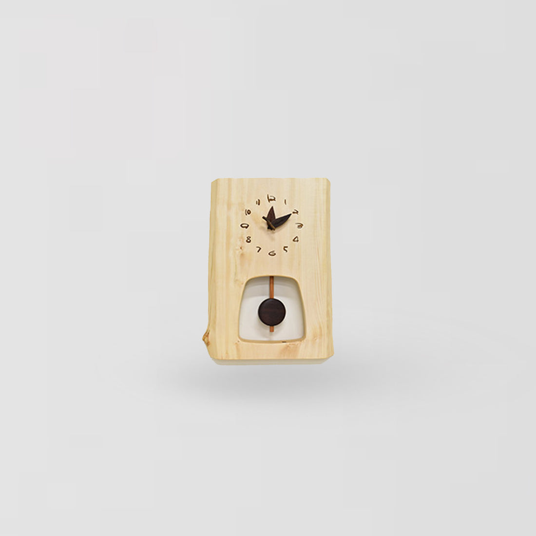 一枚板時計 - 枥木