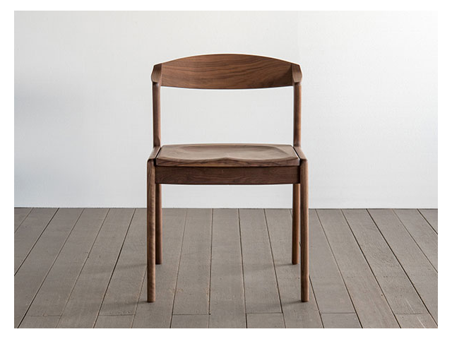 尤之座木坐墊餐椅 - 胡桃/櫻桃