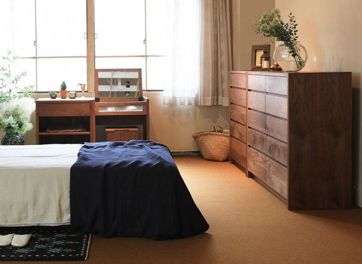 立系列五斗櫃 - 濶款日本檜