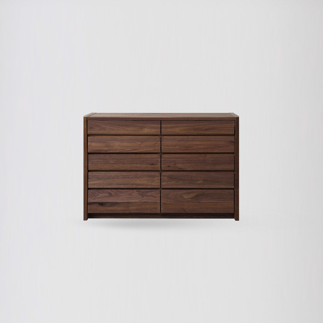 立系列五斗櫃 - 加濶胡桃