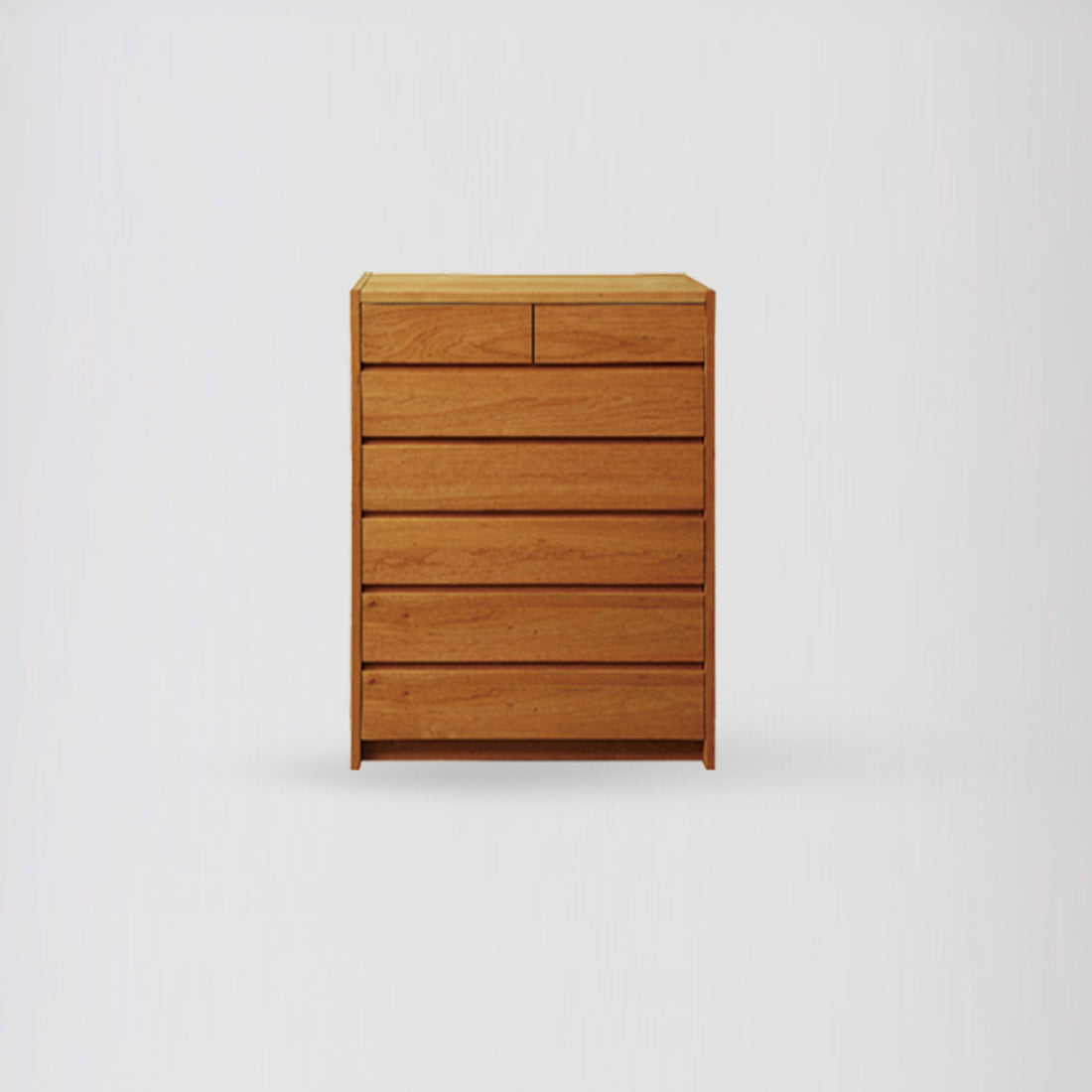 立系列六斗櫃 - 濶款橡木