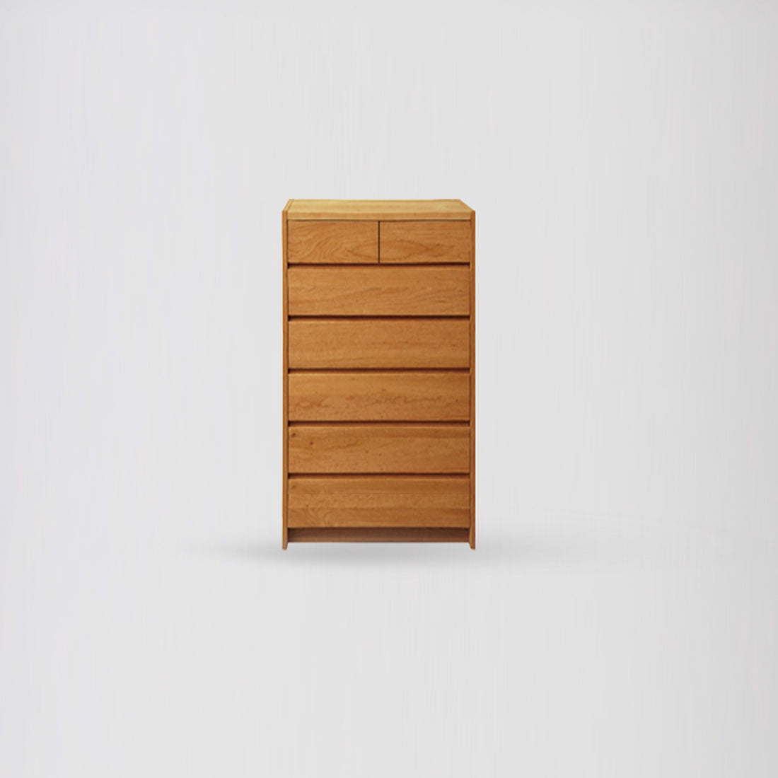 立系列六斗櫃 - 窄款橡木