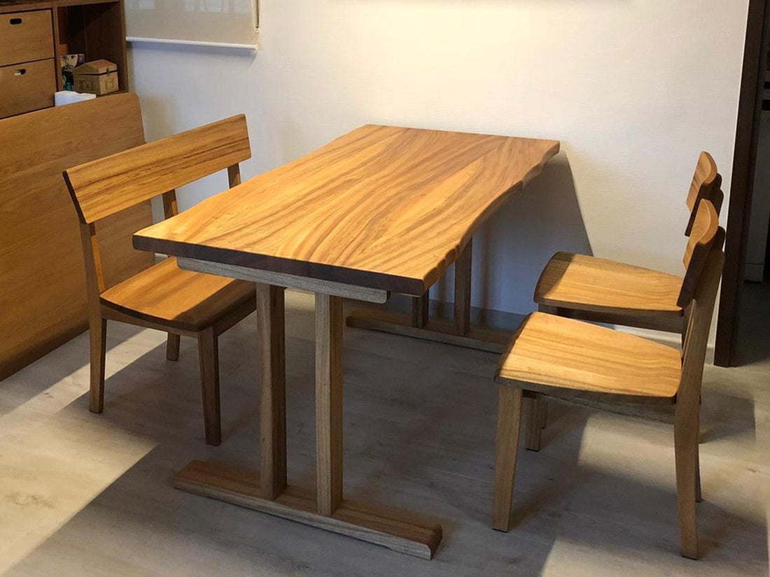 神武系列楠木餐枱 - II腳