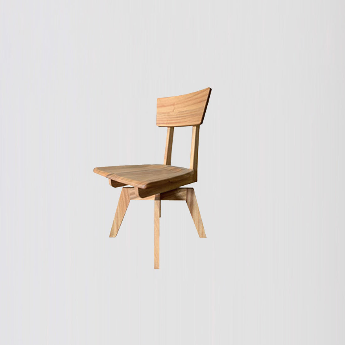 神武楠木迴轉餐椅