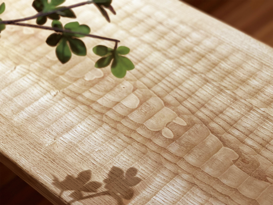 頑系列一枚板長椅 - 日本栗木