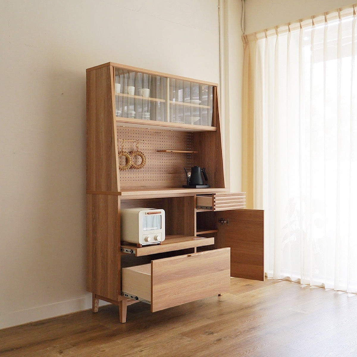 樂系列洞洞板餐邊櫃 - w110cm