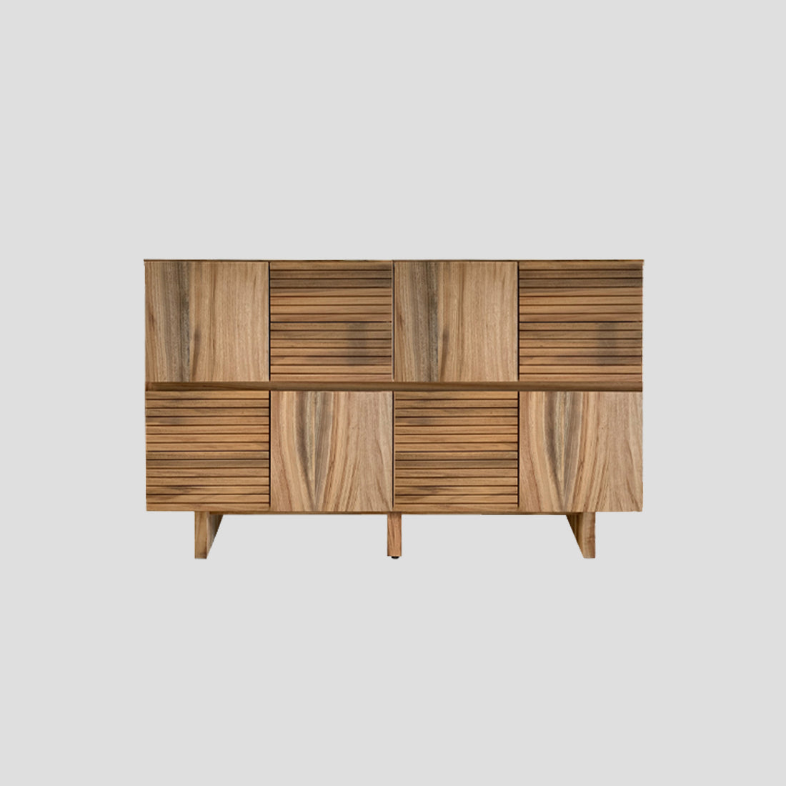 NODOKA 楠木矮身邊櫃-152cm