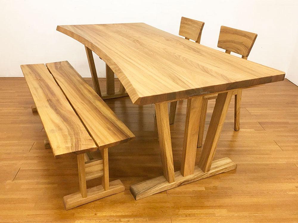 神武系列楠木餐枱 - III腳