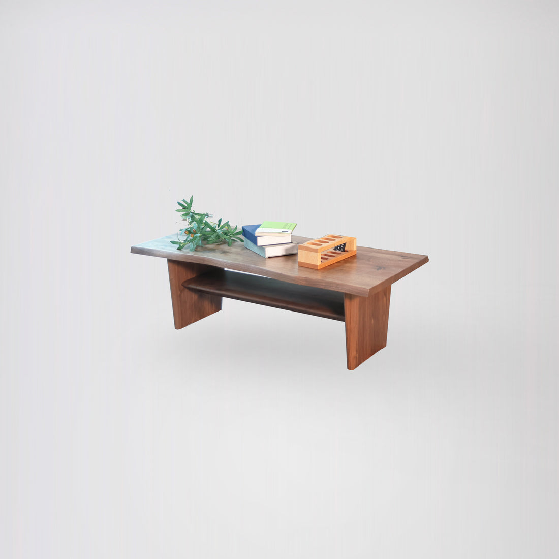 威風堂雙層茶幾 - 多種木材