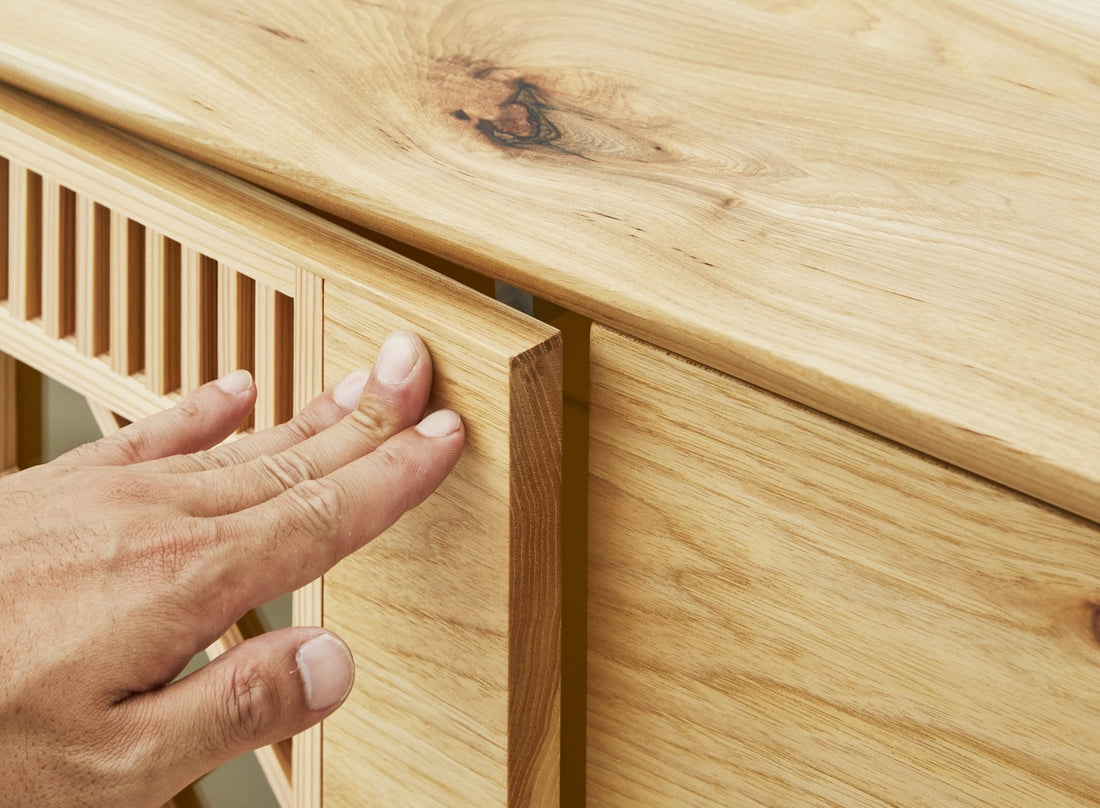 山核桃系列 LED燈邊櫃