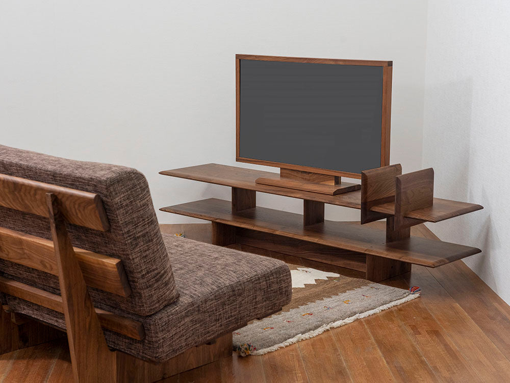 安系列電視櫃 - 胡桃木
