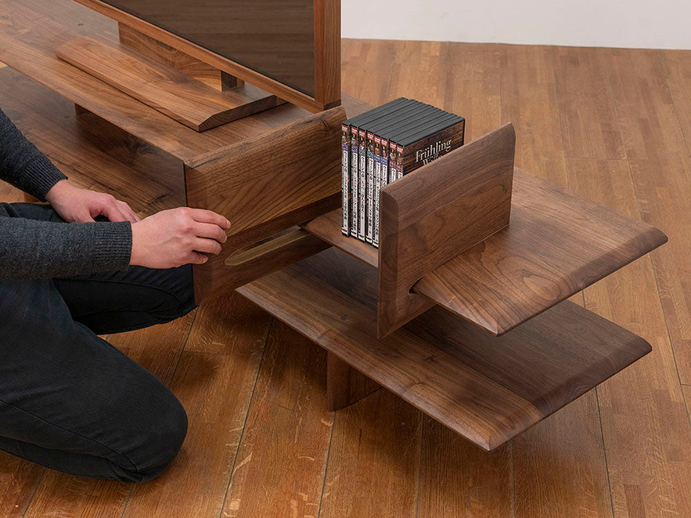 安系列電視櫃 - 胡桃木