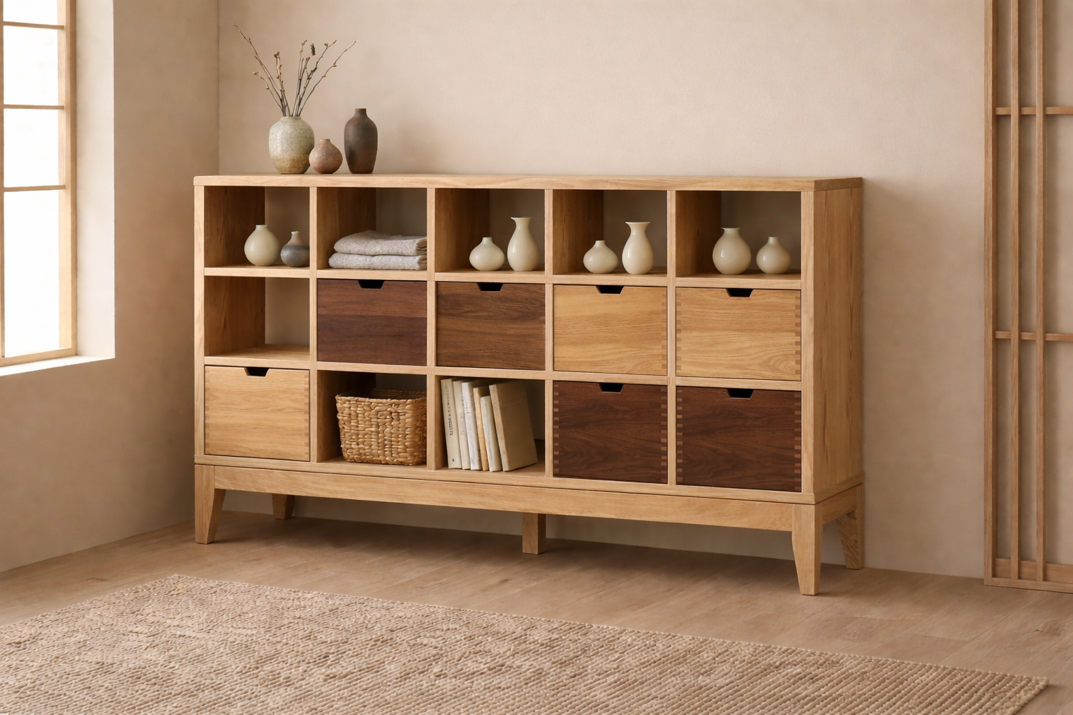 直之格仔櫃-3x5格