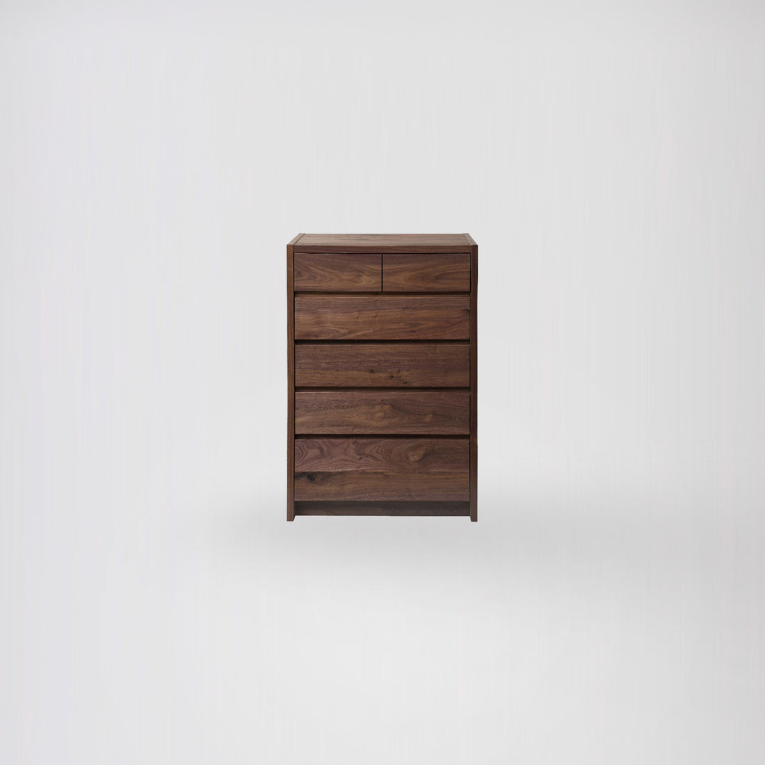 立系列五斗櫃 - 窄款胡桃