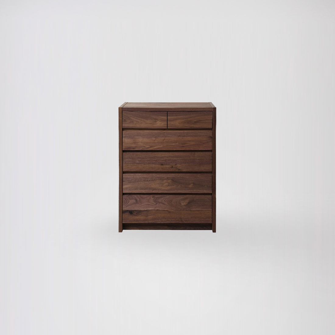 立系列五斗櫃 - 濶款胡桃