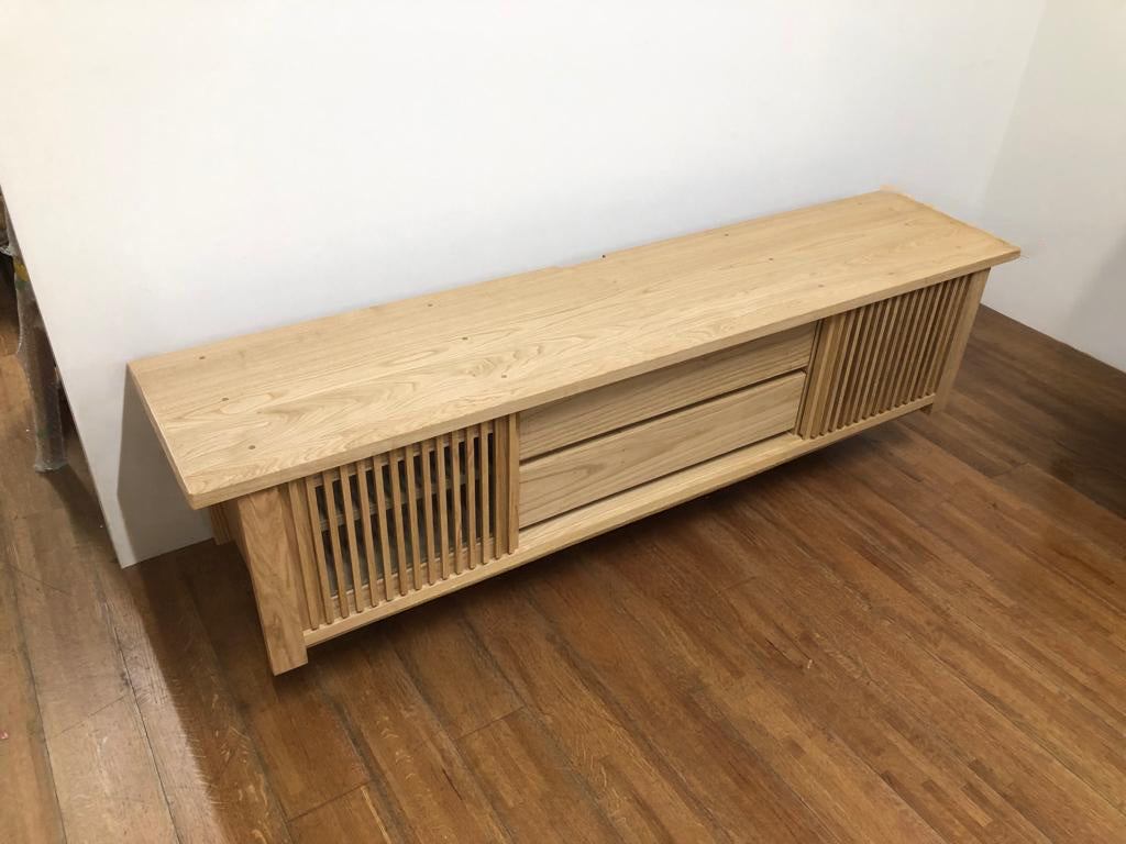 日和系列餐邊櫃 — 栗木/胡桃木