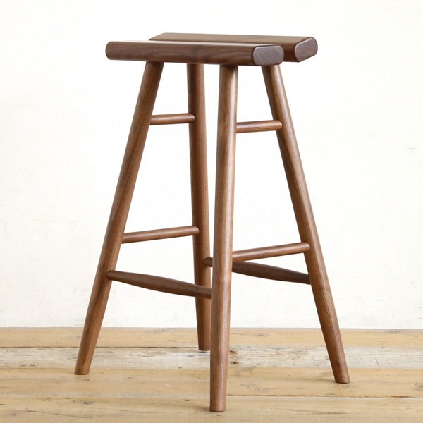 彩系列酒吧椅 - 紅橡/白橡