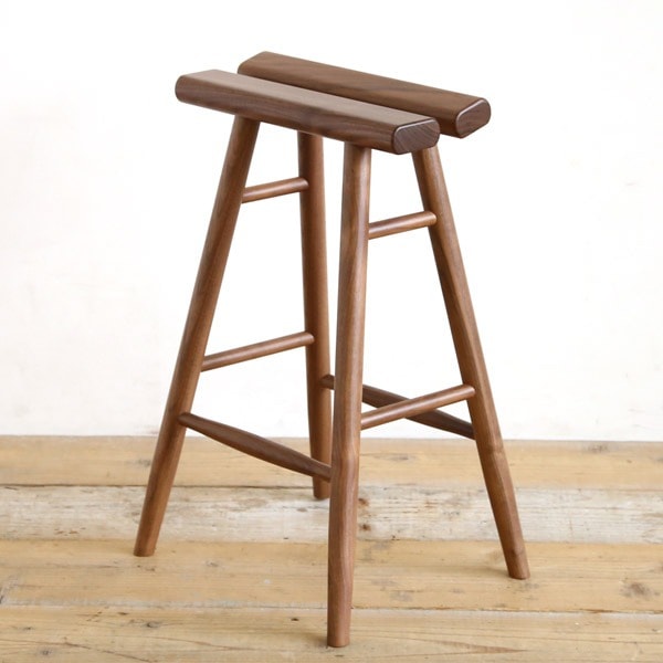 彩系列酒吧椅 - 紅橡/白橡