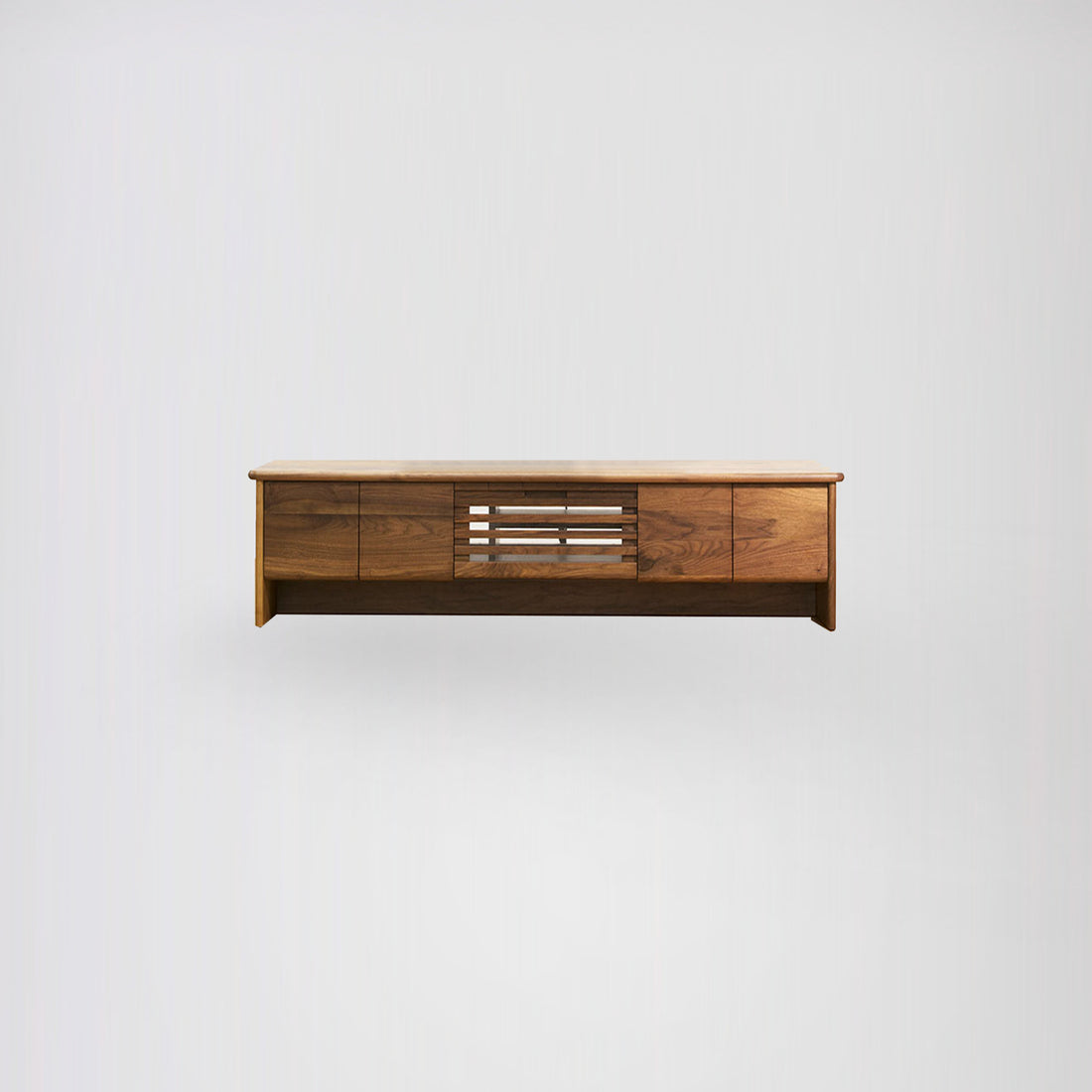 沢系列電視櫃 - 胡桃木