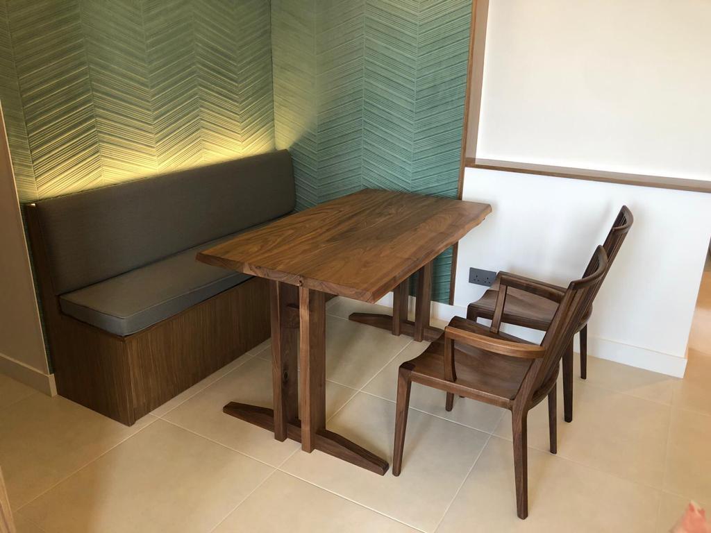 浪系列餐枱 - 多種木材