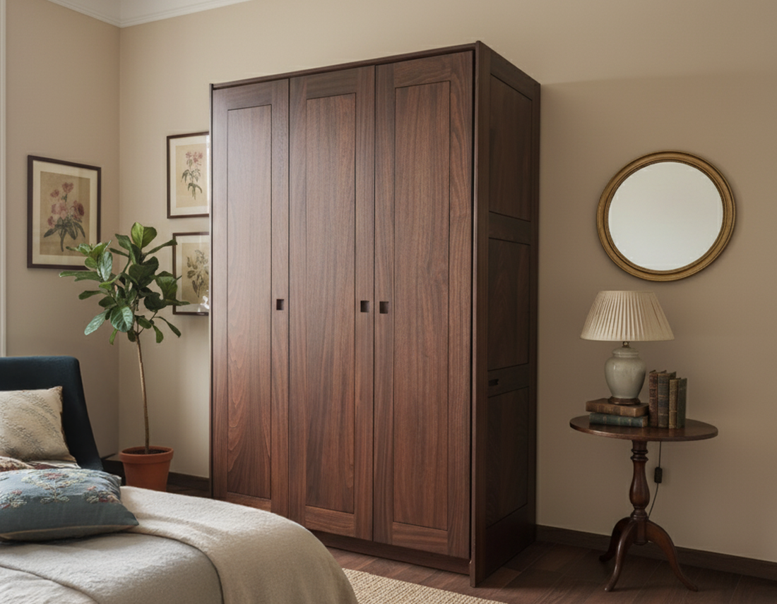 HIMUKA楠木衣櫃 - 三門