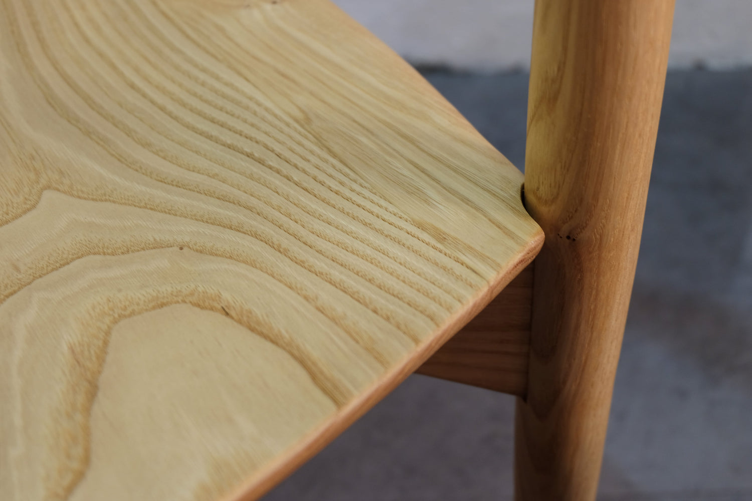 丘之座 餐椅 - 日本栗木