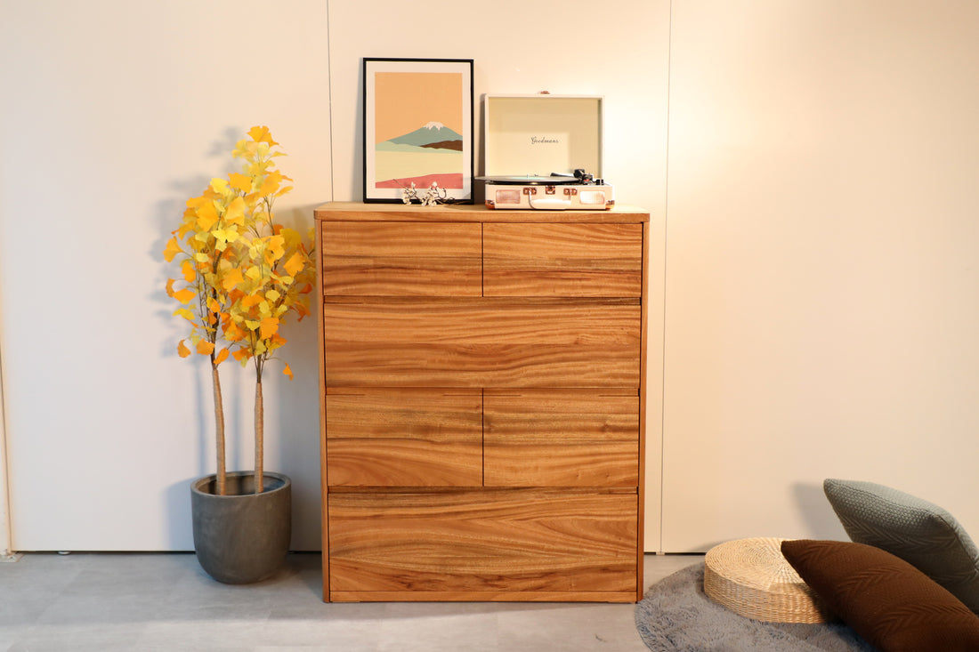 神武系列楠木斗櫃 - w90cm