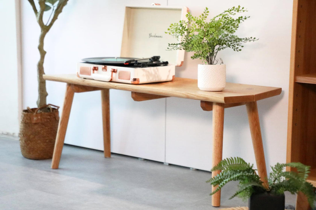 立系列長椅 - 栗木