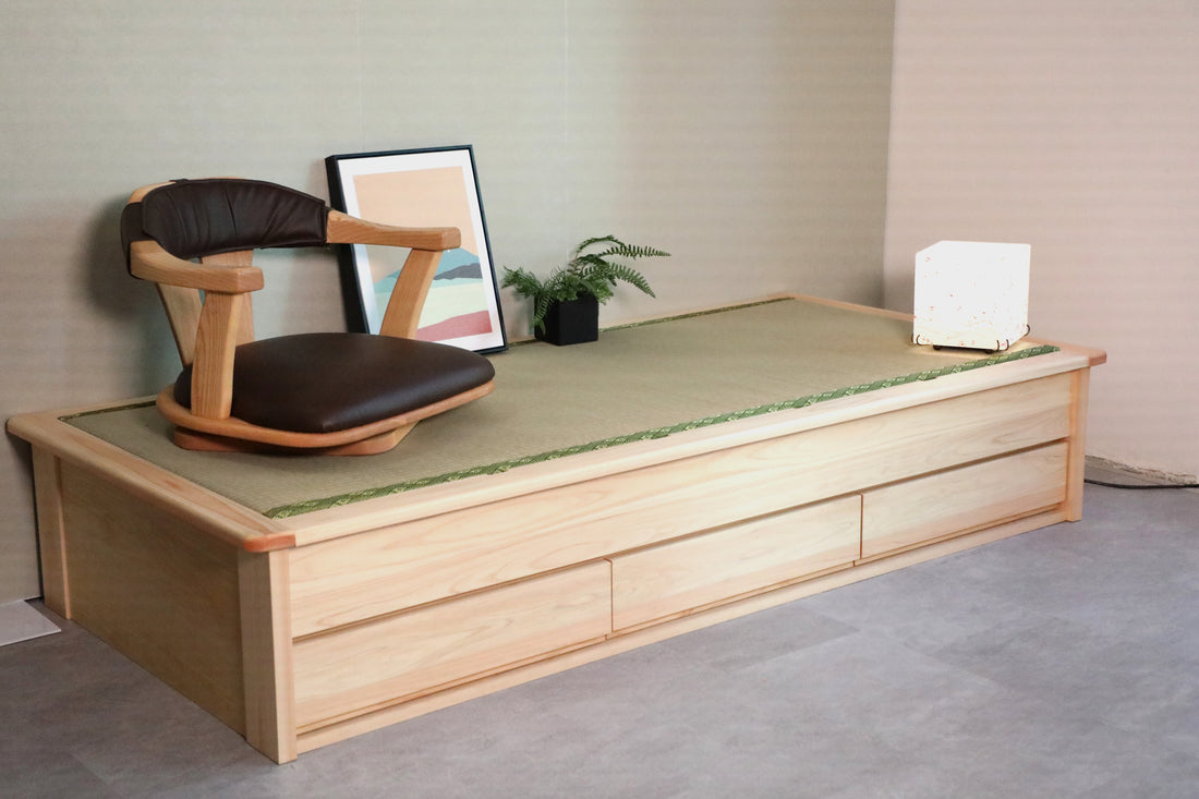 Tatami系列床架 - 有櫃桶