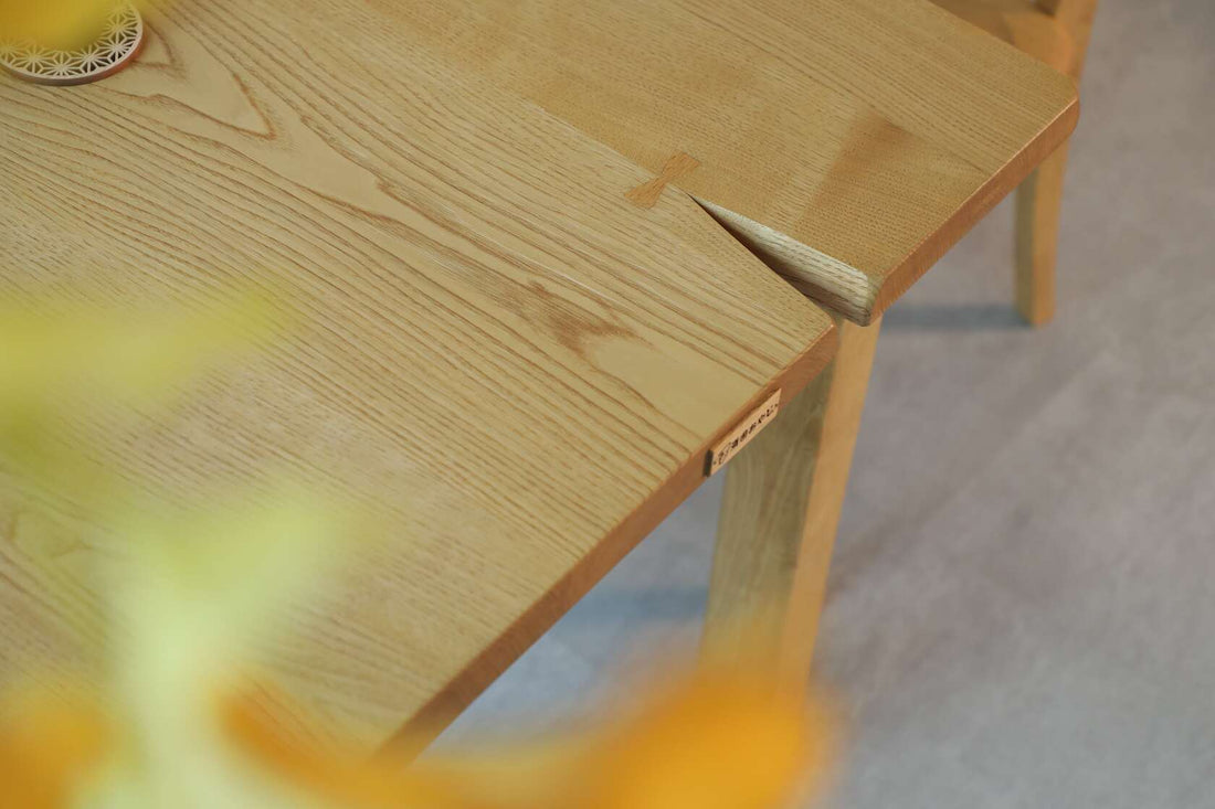 頑系列餐桌 - 日本栗木