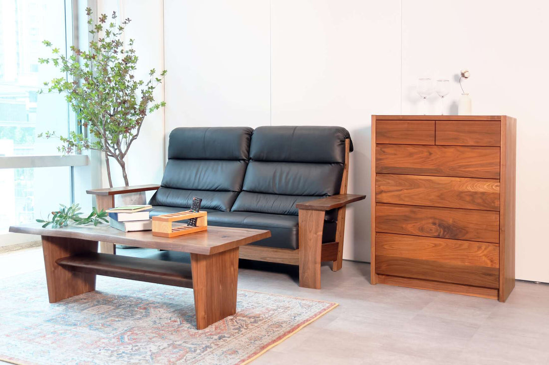 威風堂雙層茶幾 - 多種木材