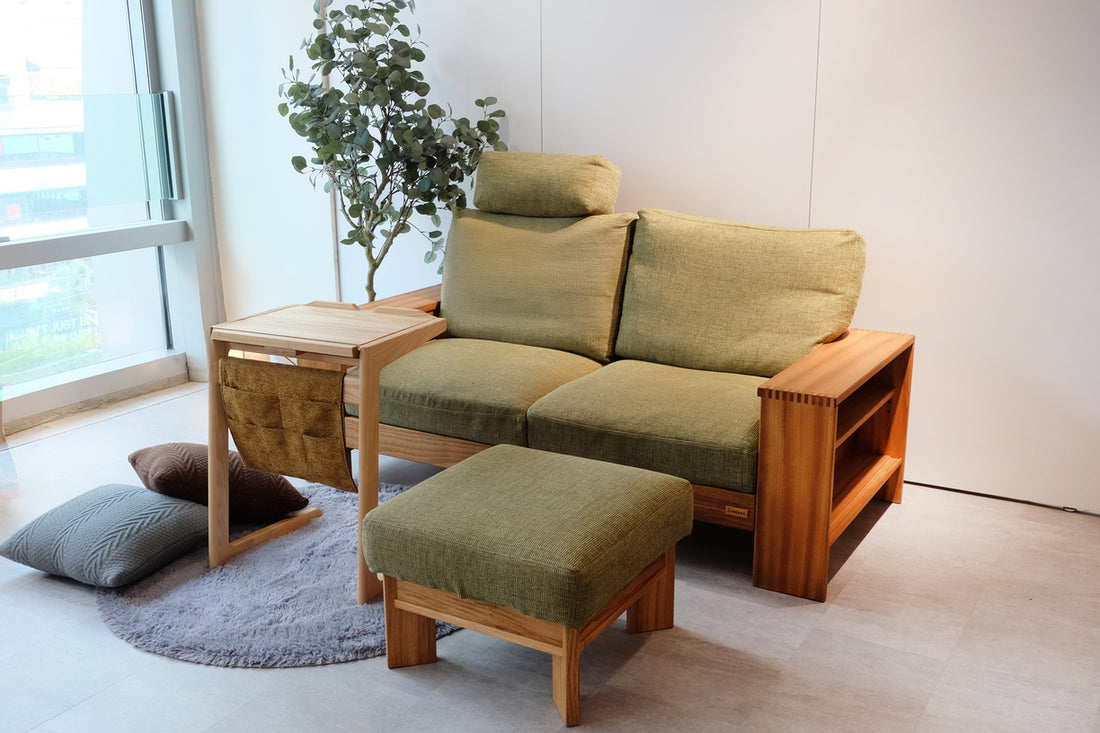 神武楠木梳化 - 超濶雙座