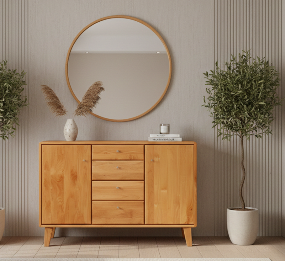 蟻組餐邊櫃 - w120掲門+櫃桶