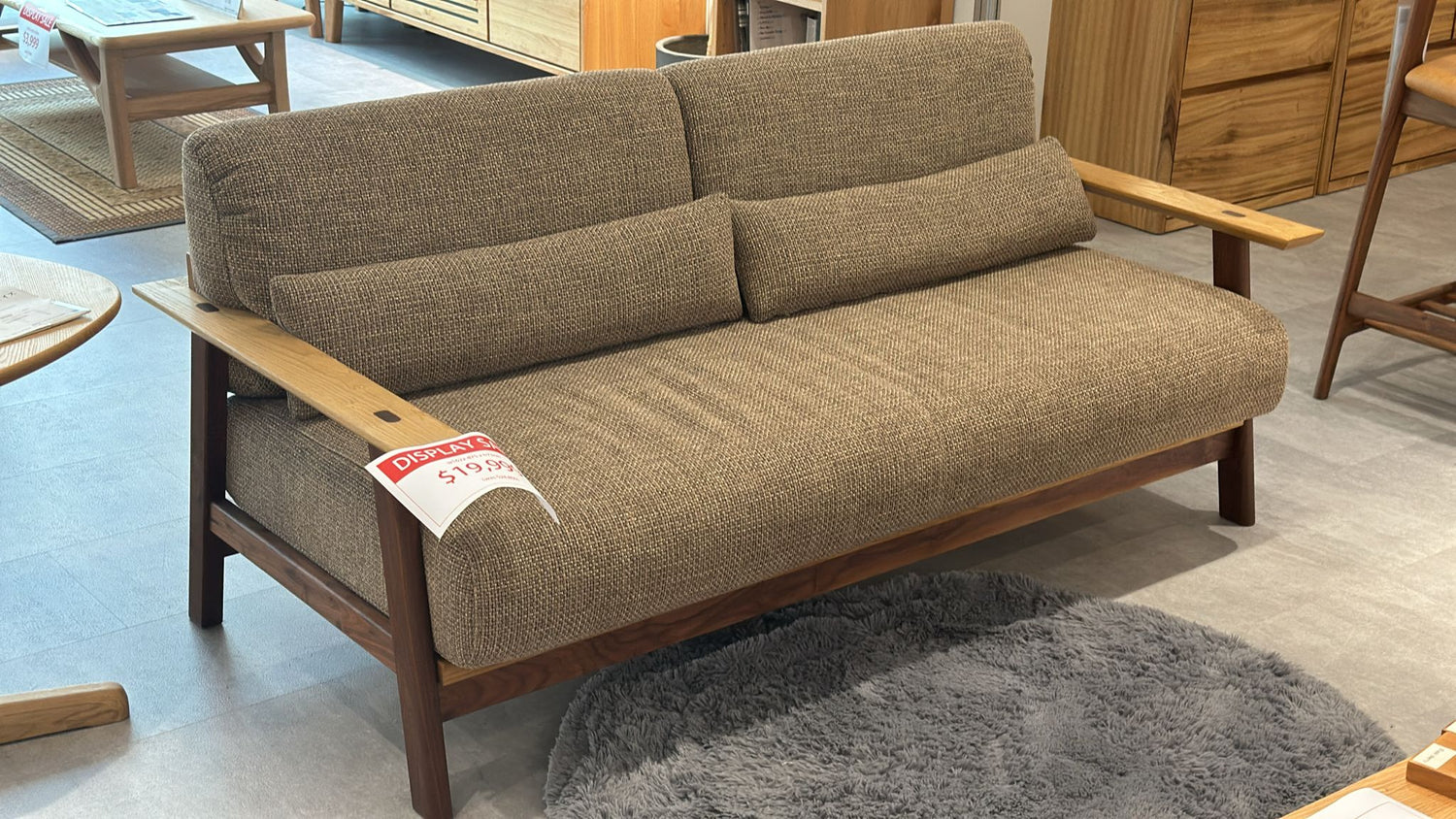 [陳列品] 立之座拆洗梳化 - 雙座