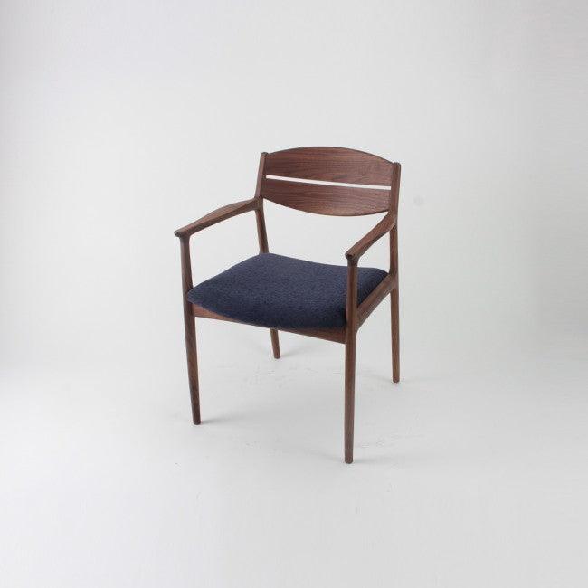 幸之座扶手餐椅 - 胡桃/櫻桃