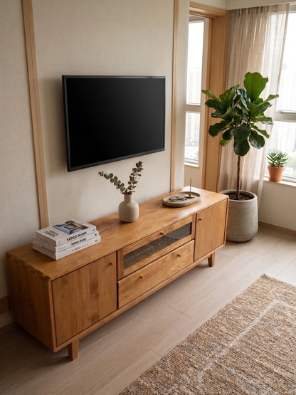 蟻組系列高版本TV邊櫃 - w125-150cm