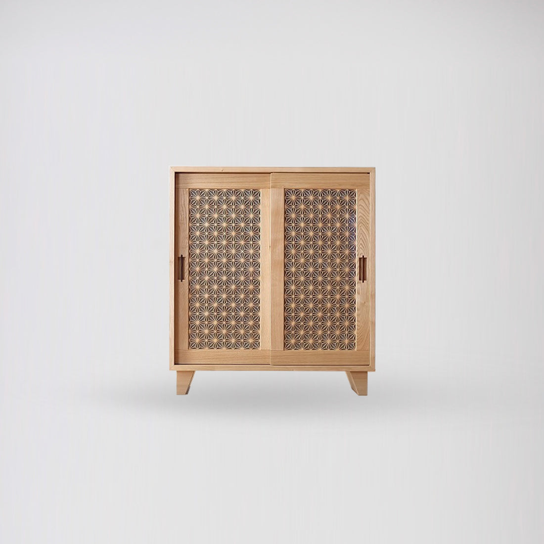 傳統組子趟門邊櫃 - 半腰