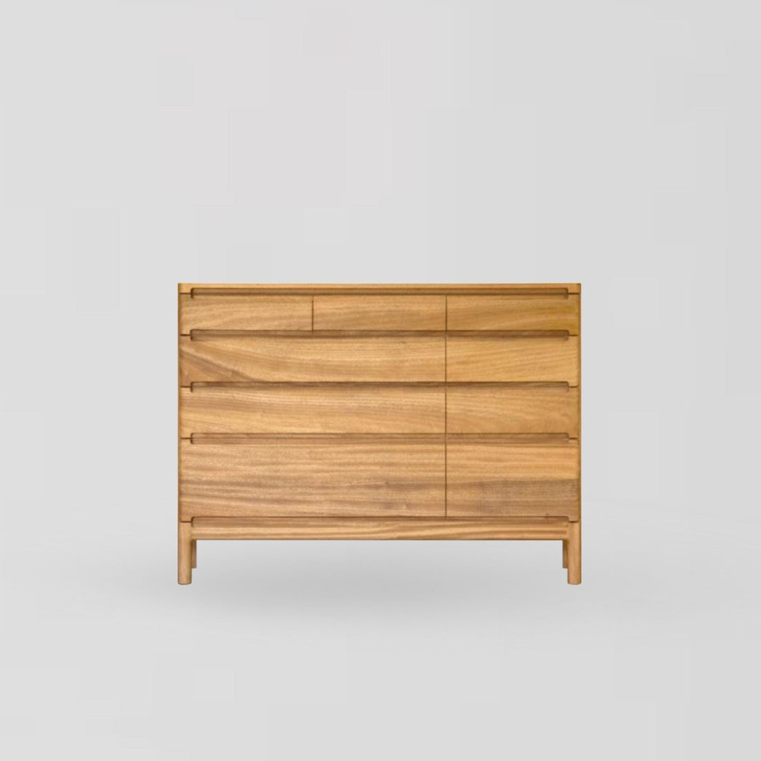 BISUKU 楠木四層斗櫃 - 120