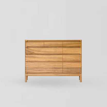 BISUKU 楠木四層斗櫃 - 120